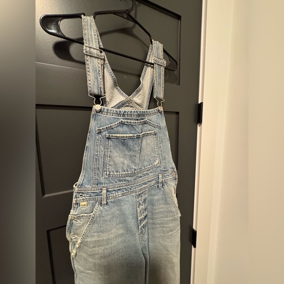 Citizens Of Humanity Light Blue Denim Overalls - Size Medium - Picture 9 of 14